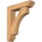 Ekena Millwork Westlake Slat Smooth Bracket w/ Offset Brace, Western Red Cedar, 5 1/2"W x 22"D x 26"H BKT0604X22X26WTL06SWR - alternate 1